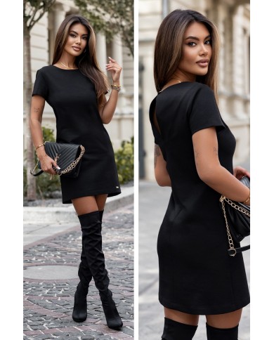 Klasyczna czarna sukienka Cristy